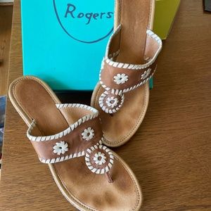 Jack Rogers Cork wedges size 8.5